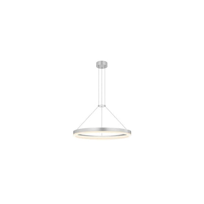 Corona 24" LED Pendant with Frosted Shade