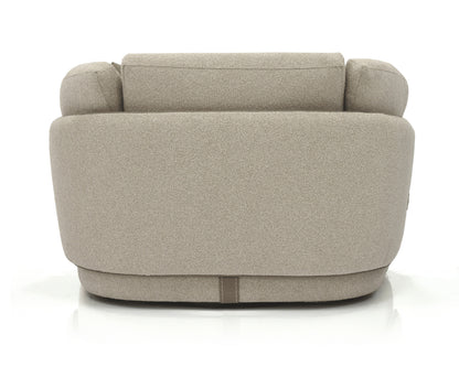 Veronica Swivel Chair - Oatmeal
