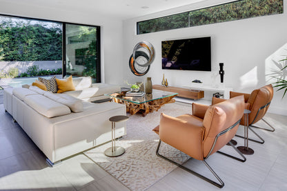 Margot Chair - Honey Leather