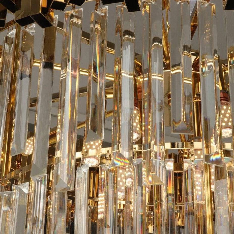 Gio 4-Tier Crystal Chandelier