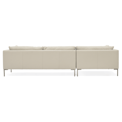 Inspiration Sectional - White Leather