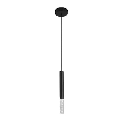 Personality Minimalist LED Black Nordic Pendant Light Kitchen Island Lighting
