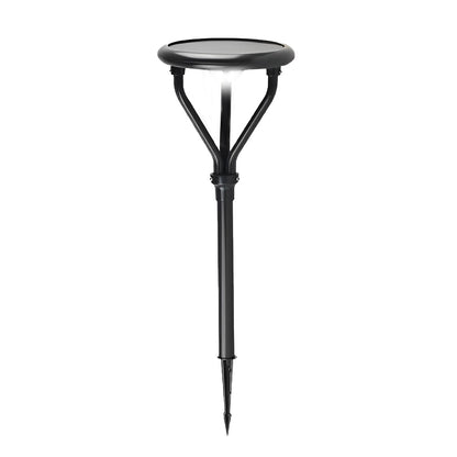 Round LED Waterproof Intelligent Modern Solar Lamp Post Outdoor Light