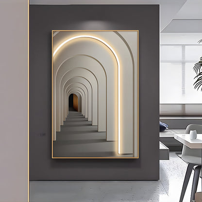 Decorative LED Light Canvas Hanging Painting with Remote