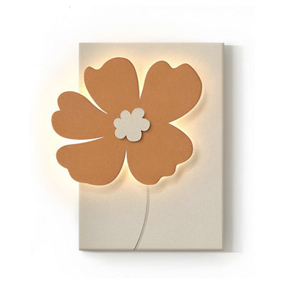 Flowers Three-Dimensional Sandstone Painting USB Remote Decorative Painting