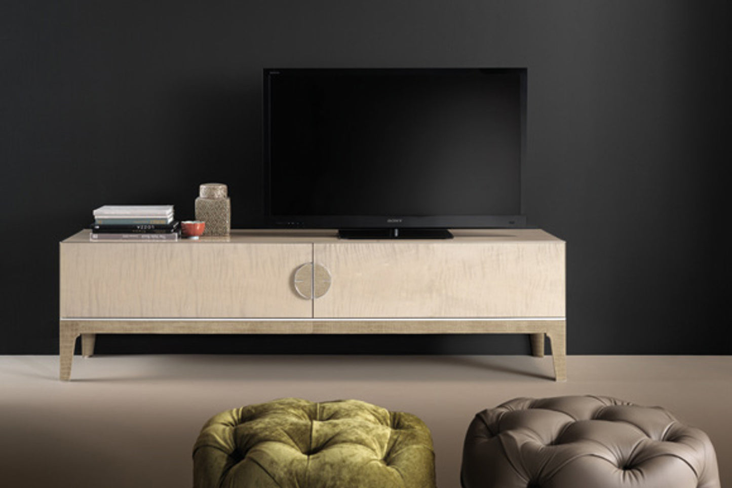 M Place TV Cabinet w/ 2 Doors
