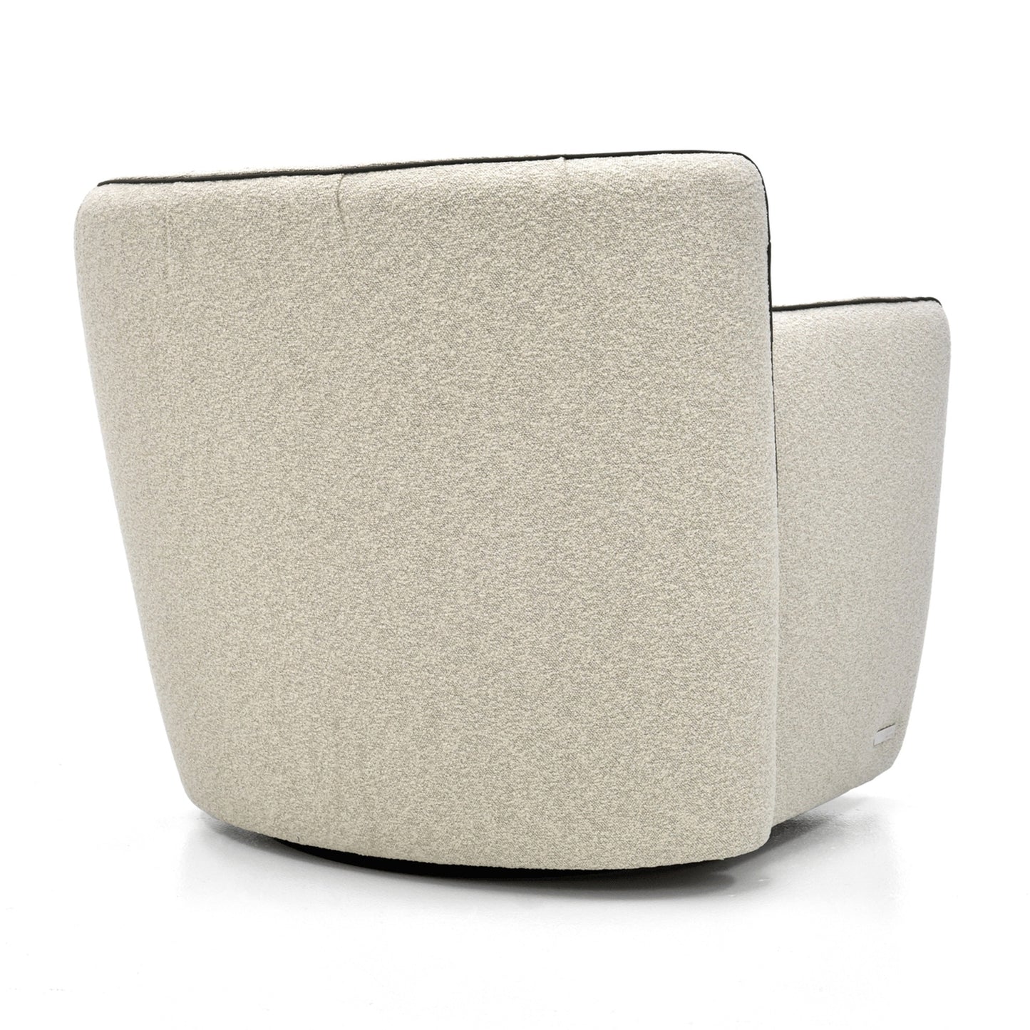 Tulip Swivel Chair - Cream Fabric
