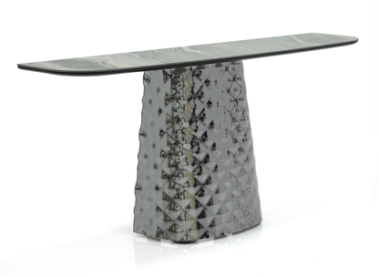 Atrium Console Table - 62 In - Kaindy/Smoke