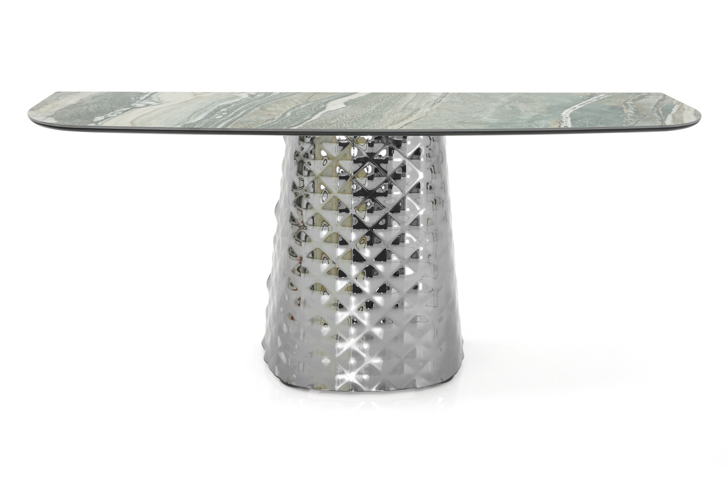 Atrium Console Table - 62 In - Kaindy/Smoke