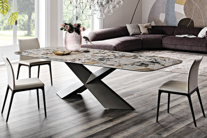 Tyron Keramik Dining Table - 94.5 In