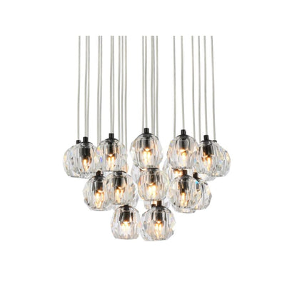 Eren 24 Light 19" Wide Crystal Multi Light Pendant