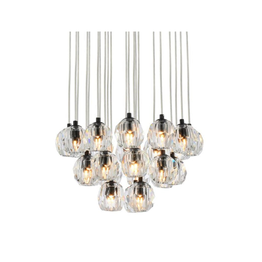 Eren 24 Light 19" Wide Crystal Multi Light Pendant