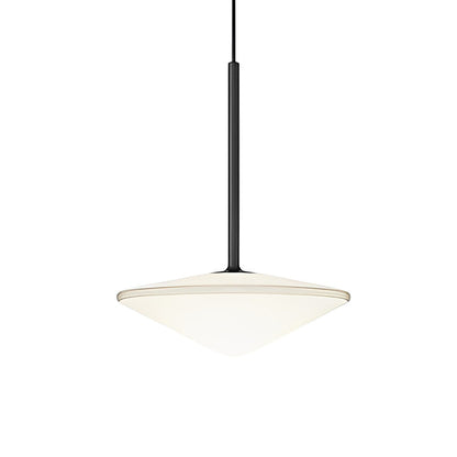 Round Creative Glass Iron LED Black Nordic Pendant Lighting Chandelier