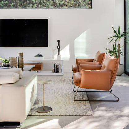 Margot Chair - Honey Leather