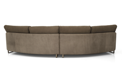 Swing Sectional - Warm Brown
