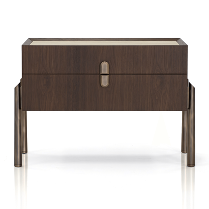 Stay 2 Drawer Nightstand
