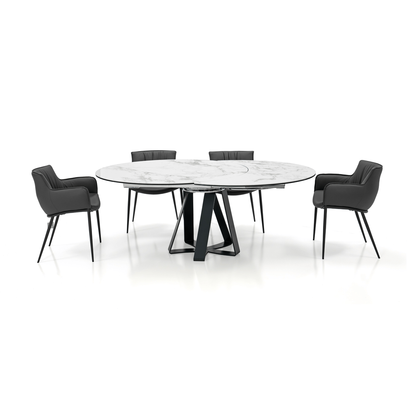 Turning Extension Dining Table