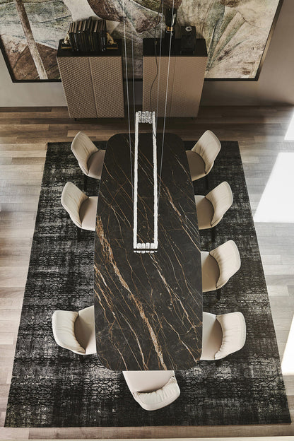 Skorpio Keramik Dining Table - 94.5 In