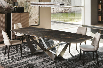 Skorpio Keramik Dining Table - 94.5 In