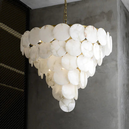 Natural Marble Modern Chandelier