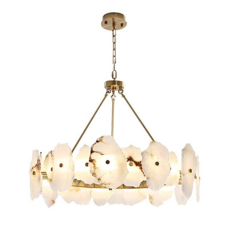 Natural Marble Modern Chandelier
