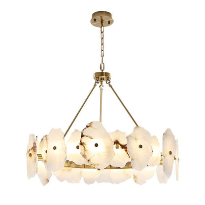 Natural Marble Modern Chandelier