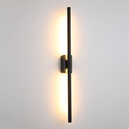 Electroplated Metal Strip LED Modern Wall Sconce Lighting Wall Lamp