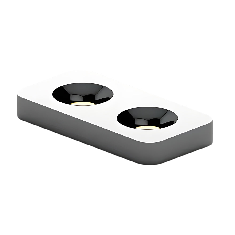 Square LED Anti-Glare Flush Mount Ceiling Light