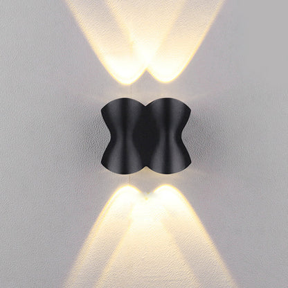 Creative LED Up and Down Lights Waterproof Modern Outdoor Wall Lamp