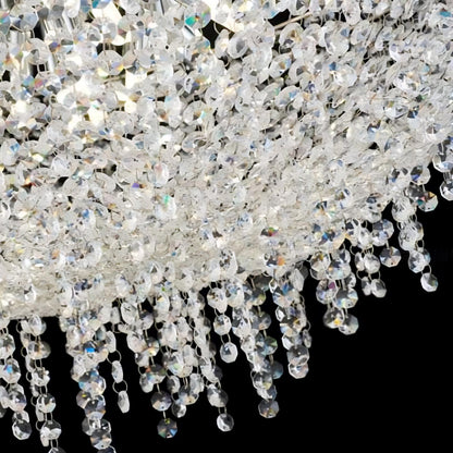 Adena Crystal Tassel Chandelier