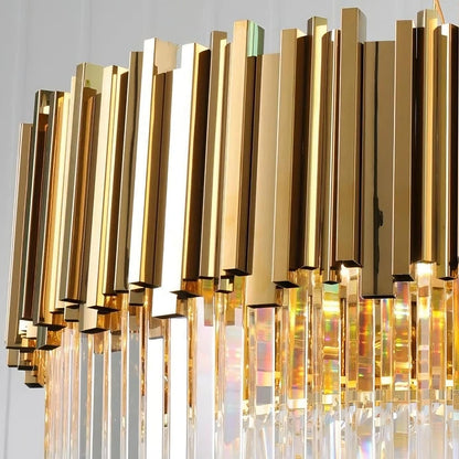 Gio Multi-Layer Crystal Chandelier