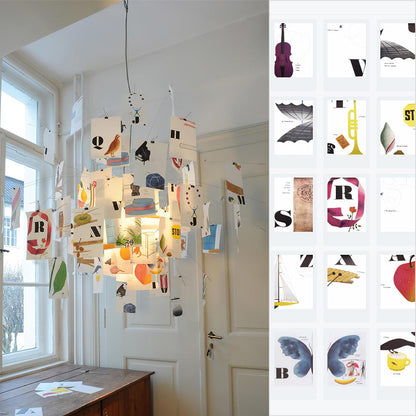 Paper Electrolier Chandelier