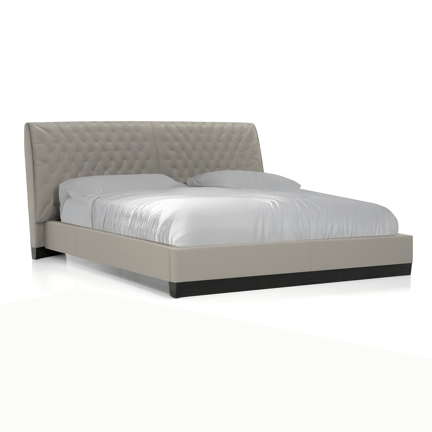 Solo King Bed - Grey