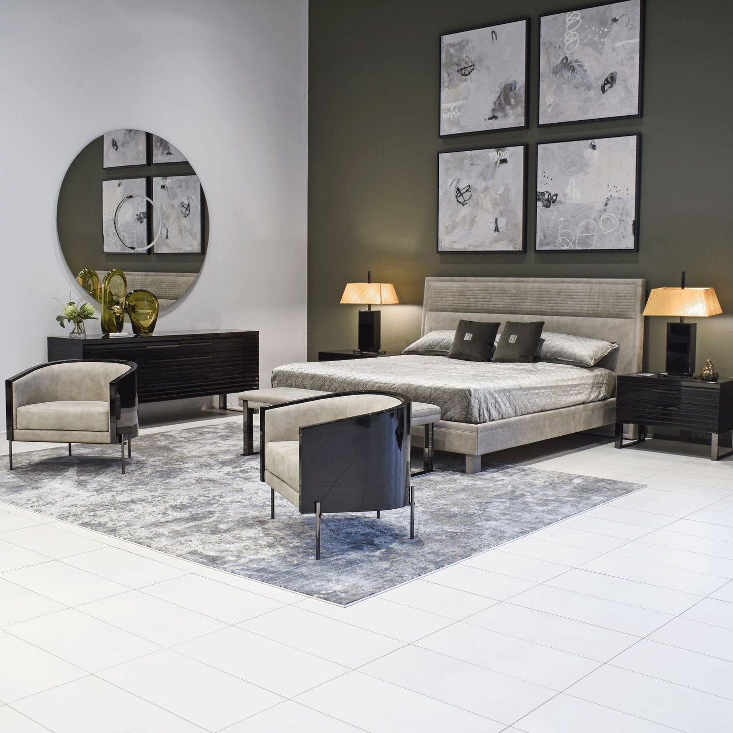 Perfect Time Nightstand - Gloss