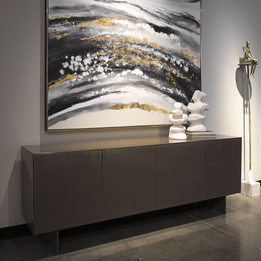 Materia Sideboard - Champagne Metallic