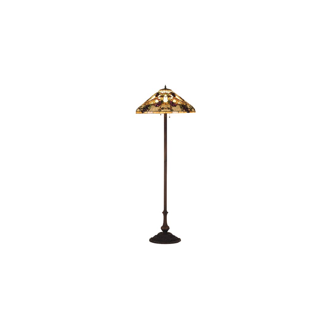 Tiffany Three Light Floor Lamp