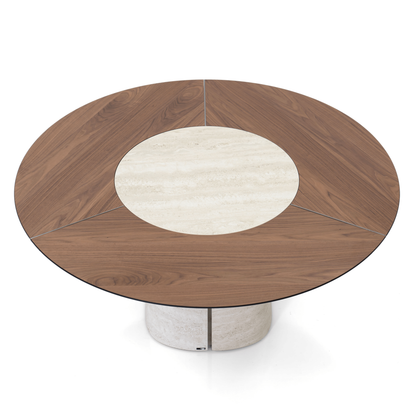 Rado Ker Wood Round Dining Table