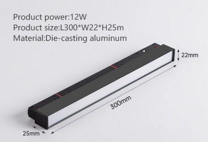 Mini Recessed Invisible LED Strip Lights