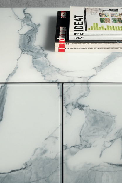 Materia Sideboard - Statuario Marble