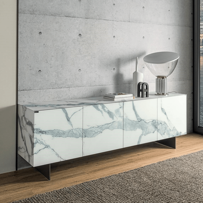 Materia Sideboard - Statuario Marble