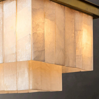Moonshade Marble Dining Room Chandelier