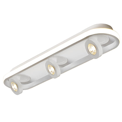 Rounded Rectangular LED Adjustable Spotlight Modern Ceiling Lights