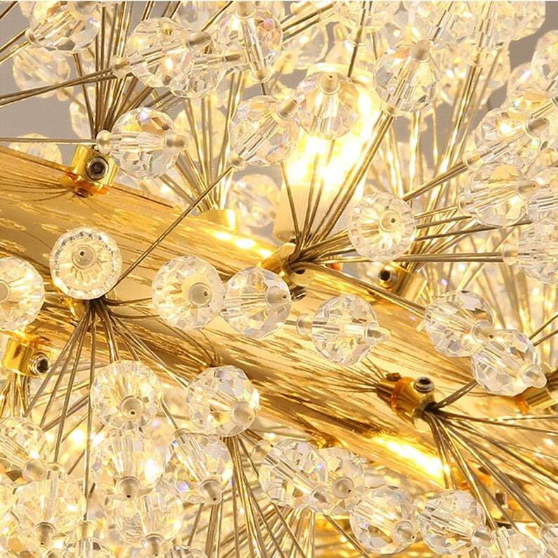 Di Leone Crystal Ring Chandelier