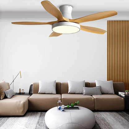 60'' Frequency Conversion 6 Gear Fan Chandelier Supports Forward and Reverse with Remote Control