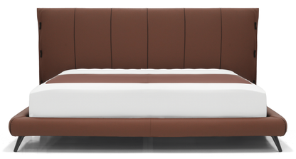 Cuff Hi King Bed - Cognac