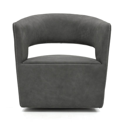 Gem Swivel Chair - Grey