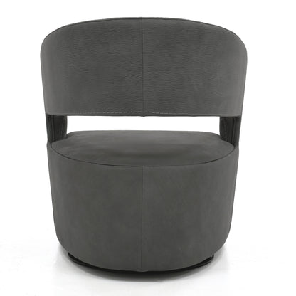 Gem Swivel Chair - Grey
