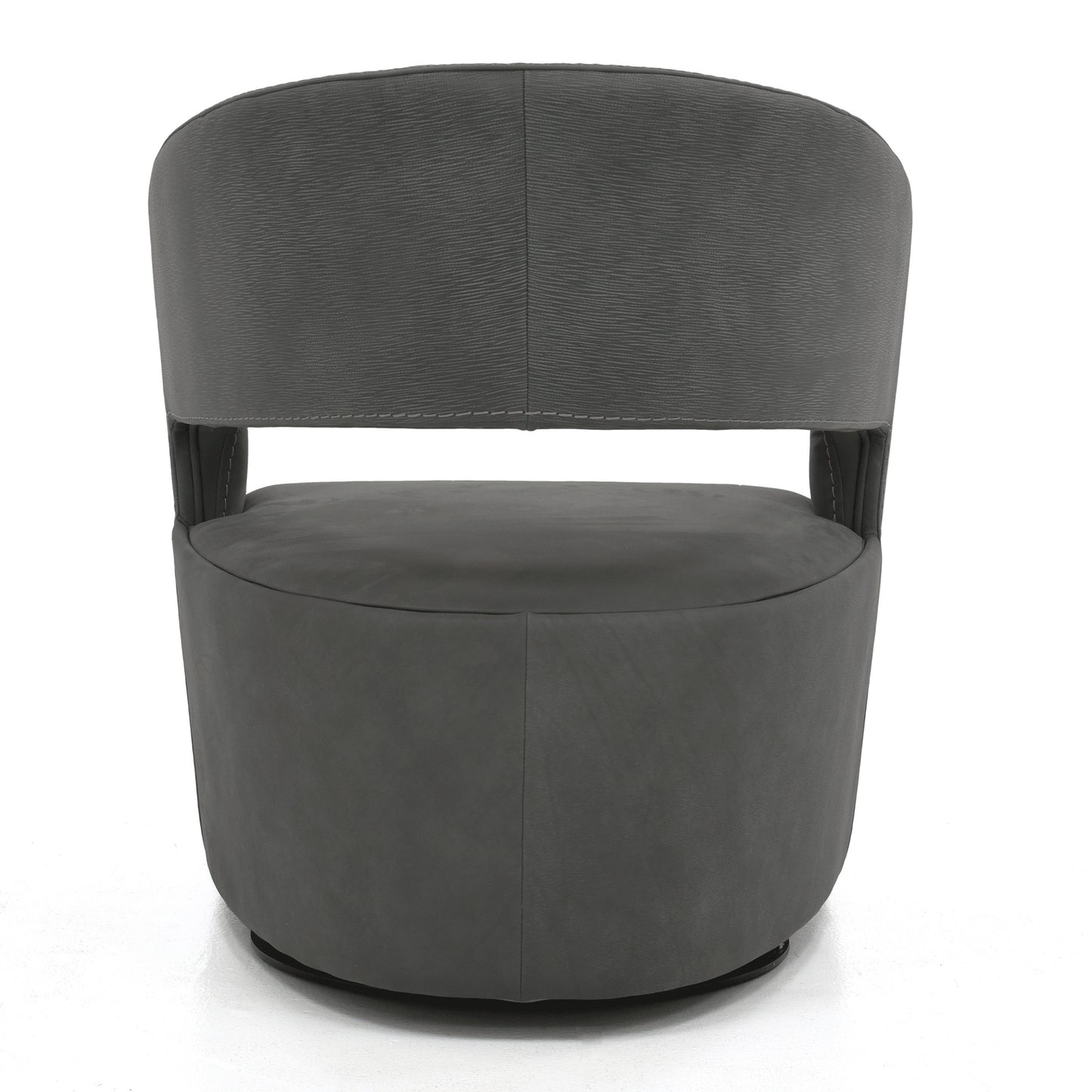 Gem Swivel Chair - Grey