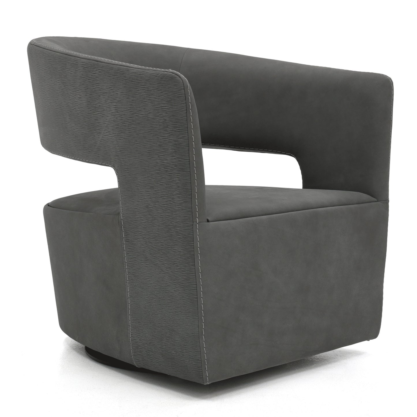 Gem Swivel Chair - Grey