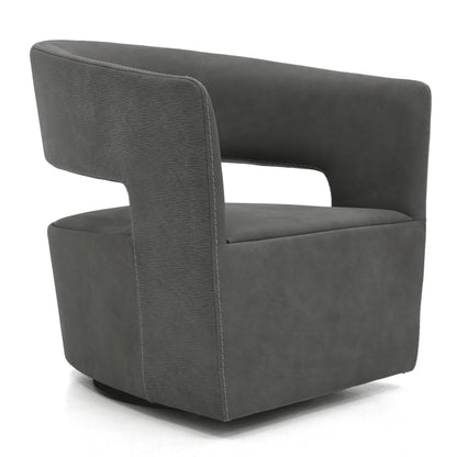 Gem Swivel Chair - Grey